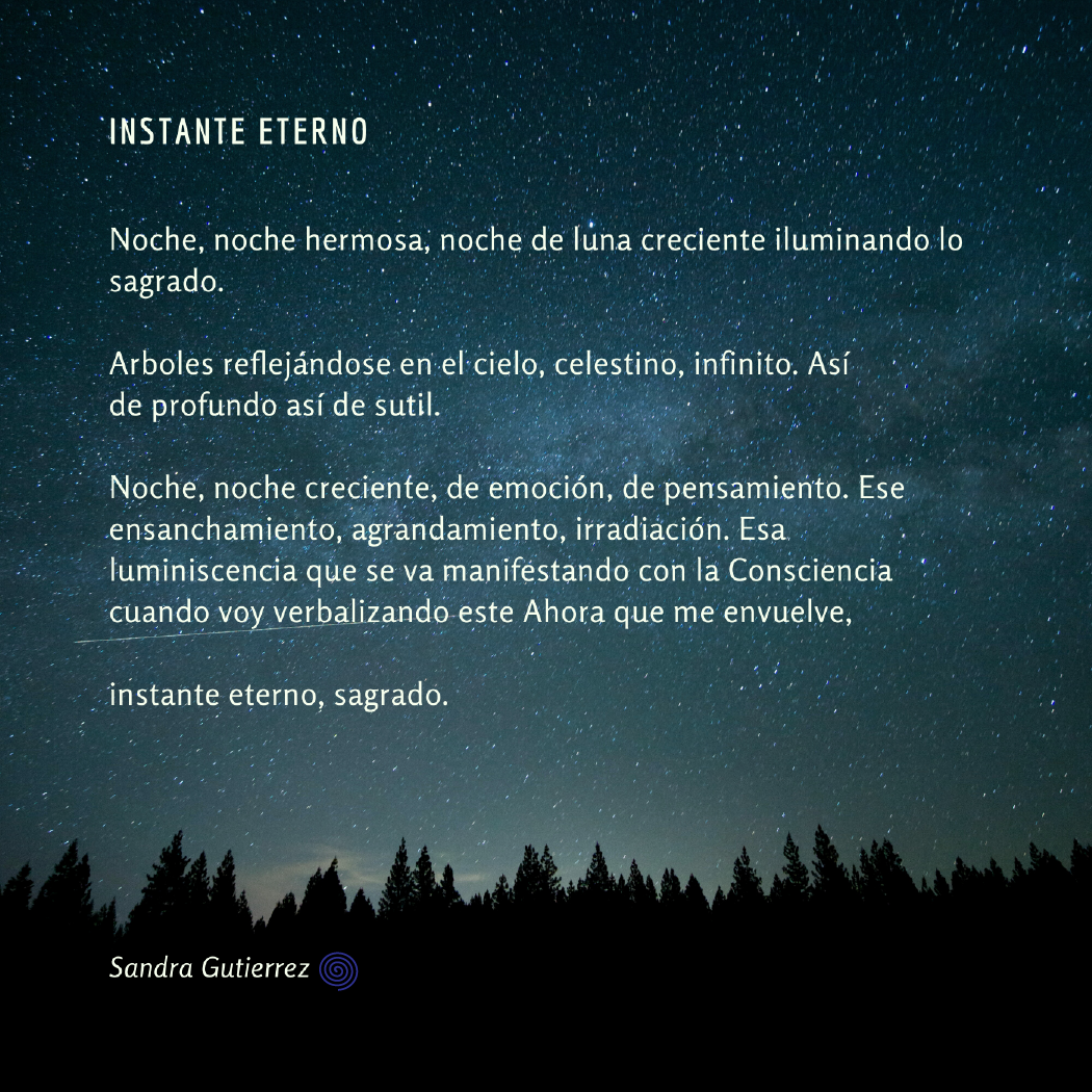 Poema. Instante Eterno AMBOS (también audio)